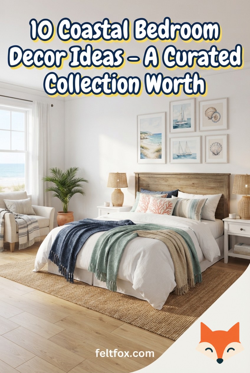 10 Coastal Bedroom Decor Ideas - A Curated Collection Worth