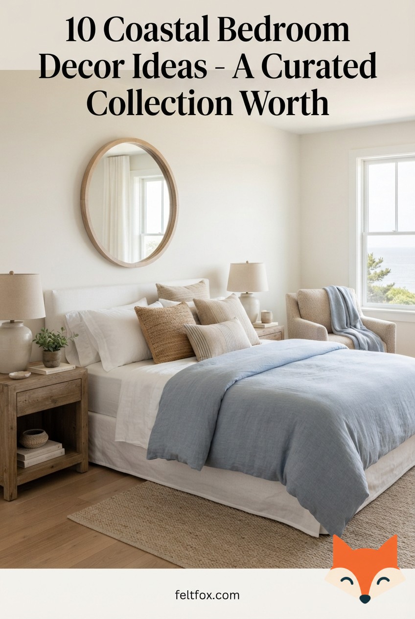 10 Coastal Bedroom Decor Ideas - A Curated Collection Worth